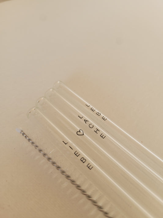 Glazen Rietjes Lebe, Liebe, Lache