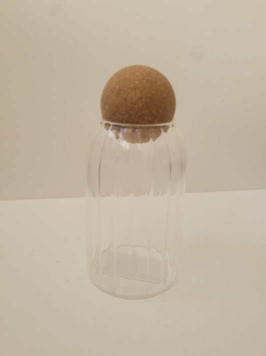 Glazen container bal groot